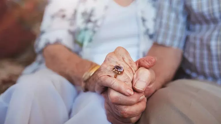 patients joining hands